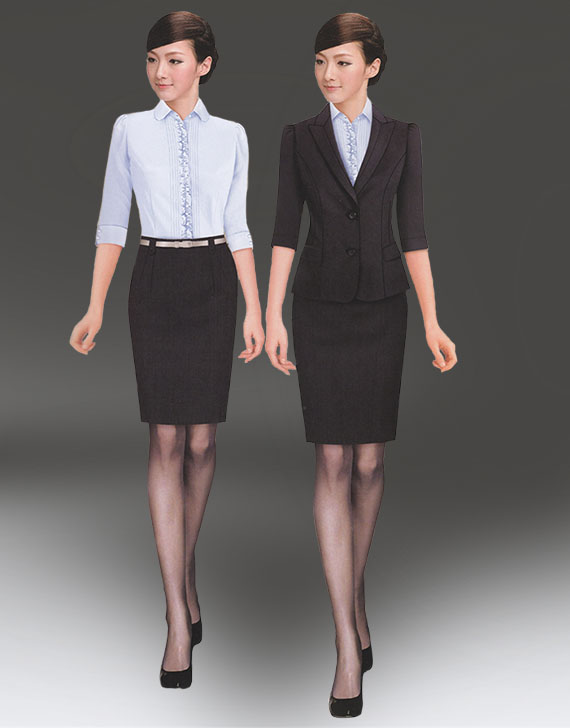 重庆行政客服夏装ZY002