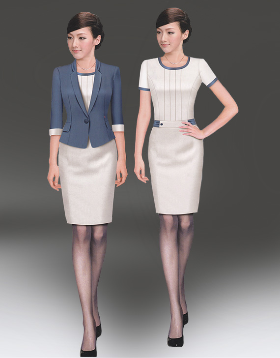 重庆行政客服夏装ZY007