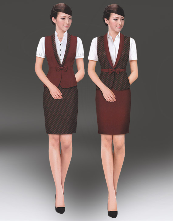 重庆行政客服夏装ZY009