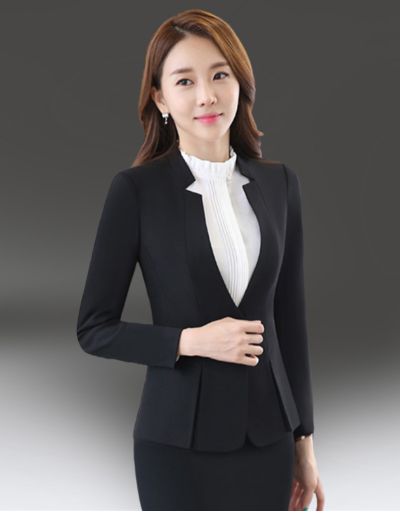 重庆灰色西服春秋装工作服ZY005