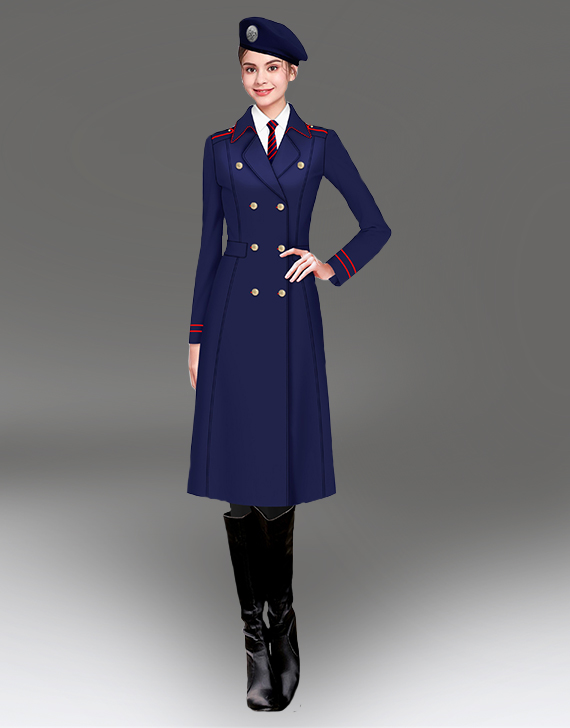 冬季保安服装图片