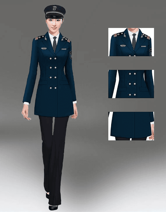 重庆女式冬装保安服