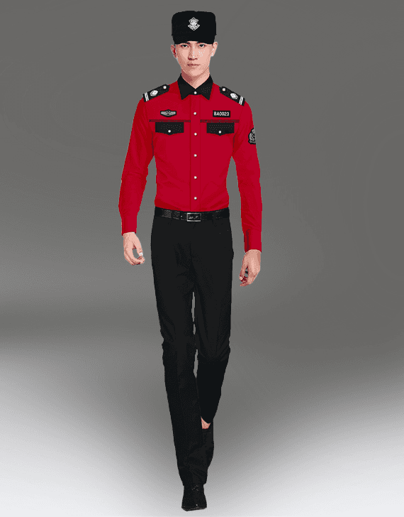 重庆男式保安服春秋装